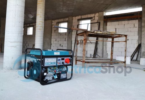 Бензиновый генератор 5,5кВт/400V Könner&Söhnen KS 7000E-3 ATS, ручной/електро/авто запуск