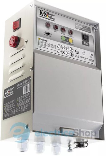 Бензиновый генератор 9,2кВт/230V Könner&Söhnen KS 12-1E ATSR, ручной/електро/авто запуск