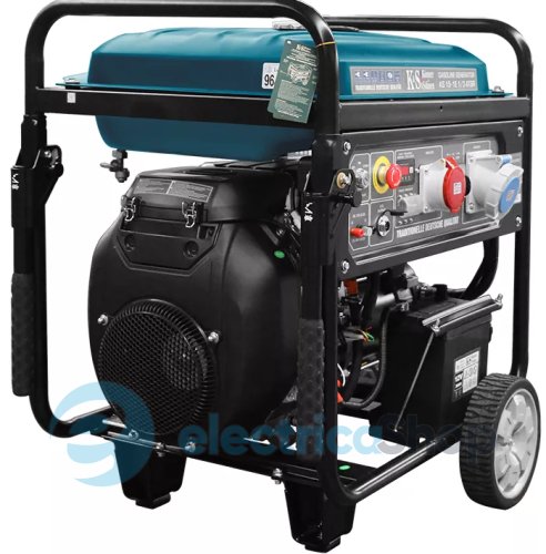 Бензиновый генератор 11,5кВт/230V (15,6кВт/400V) Könner&Söhnen KS 15-1E 1/3 ATSR, ручной/електро/авто запуск