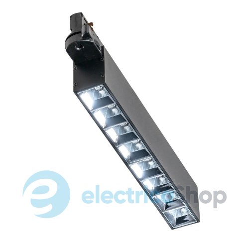 Трековый светильник AZzardo SPACE TRACK 3LINE 16W CCT SWITCH BK AZ6056