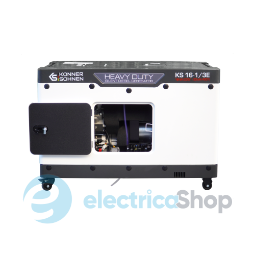 Дизельний генератор 16кВт/230V (20кВт/400V) Könner&Söhnen KS 16-1/3E