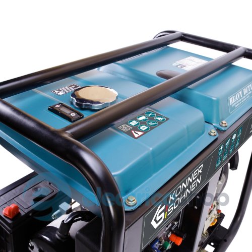 Дизельный генератор 6,5кВт/230V Könner&Söhnen KS 8100HDE (EURO V)