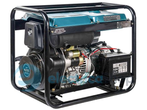 Дизельный генератор 5,5кВт/230V (6,5кВт/400V) Könner&Söhnen KS 8100HDE-1/3 ATSR (EURO V), ручной/електро/авто запуск