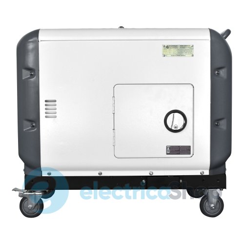 Дизельный генератор 6,5кВт/230V (7,5кВт/400V) Könner&Söhnen KS 9302DE-1/3 ATSR, ручной/електро/авто запуск