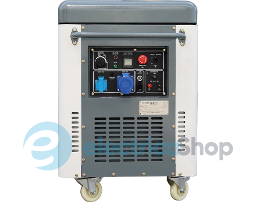 Дизельный генератор 8кВт/230V Könner&Söhnen KS 11-2DE ATSR, ручной/електро/авто запуск