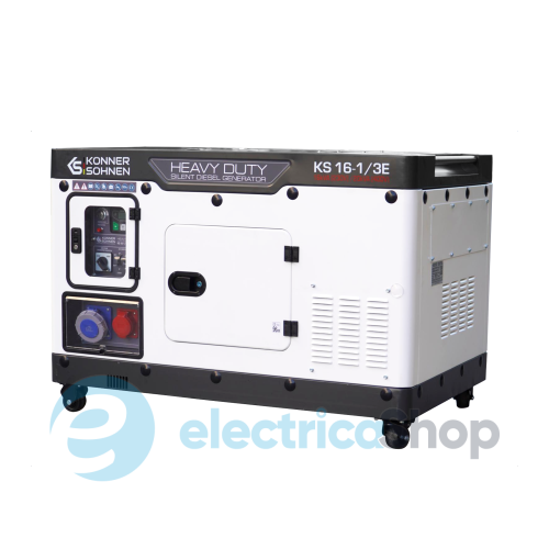 Дизельний генератор 16кВт/230V (20кВт/400V) Könner&Söhnen KS 16-1/3E
