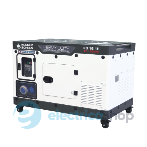 Дизельный генератор 16кВт/230V Könner&Söhnen KS 16-1E