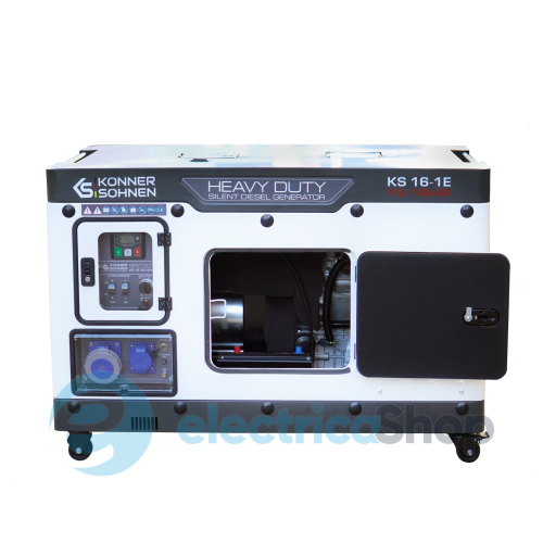 Дизельный генератор 16кВт/230V Könner&Söhnen KS 16-1E