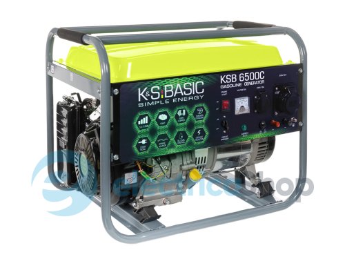 Бензиновый генератор 5,5кВт/230V «Könner&Söhnen BASIC» KSB 6500C