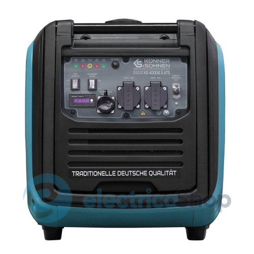 Інверторний генератор 4кВт/230V Könner&Söhnen KS 4000iE S ATS, ручний/електро/авто запуск