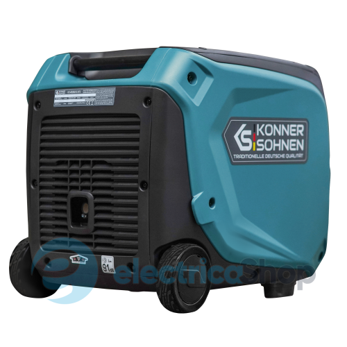Інверторний генератор 4кВт/230V Könner&Söhnen KS 4000iE S ATS, ручний/електро/авто запуск