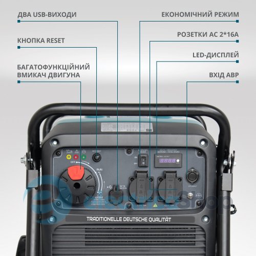 Інверторний генератор 4кВт/230V Könner&Söhnen KS 4100iE