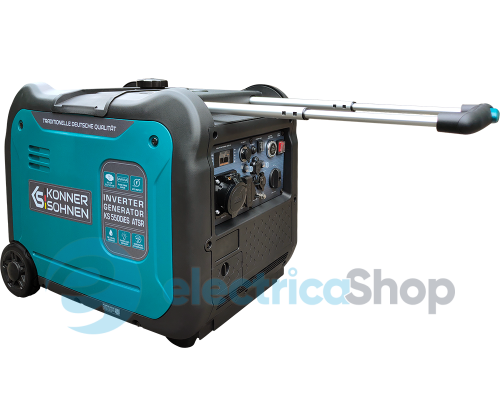Інверторний генератор 5,5кВт/230V Könner&Söhnen KS 5500iES ATSR, ручний/електро/авто запуск