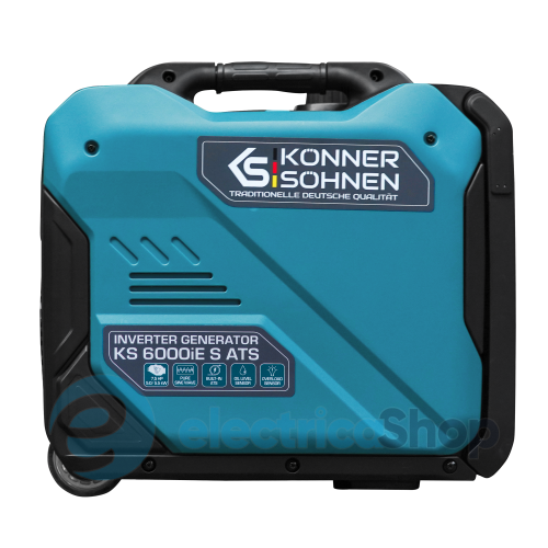 Інверторний генератор 5,5кВт/230V Könner&Söhnen KS 6000iE S ATS, ручний/електро/авто запуск