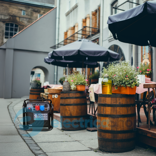 Інверторний генератор 8,5кВт/230V Könner&Söhnen (8кВт/400V) KS 8100iE 1/3 ATSR, ручний/електро/авто запуск
