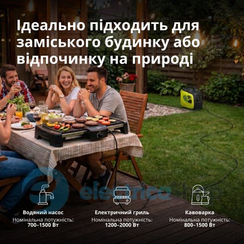 Інверторний бензиновий генератор 3,3кВт/230V Könner&Söhnen KSB 33i S