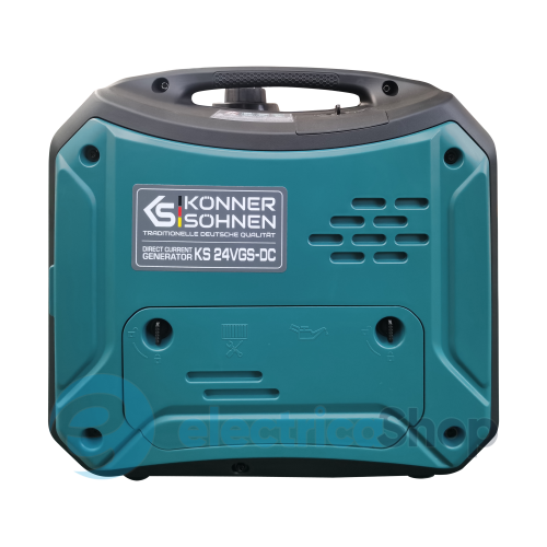 Генератор постоянного напряжения с двухтопливной системой 1,4кВт/24-27V Könner&Söhnen KS 24VGS-DC