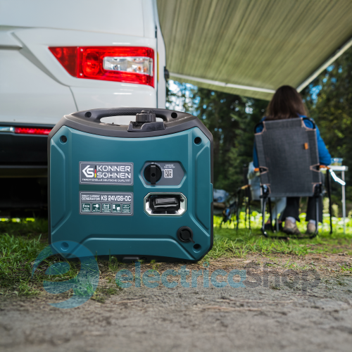 Генератор постоянного напряжения с двухтопливной системой 1,4кВт/24-27V Könner&Söhnen KS 24VGS-DC