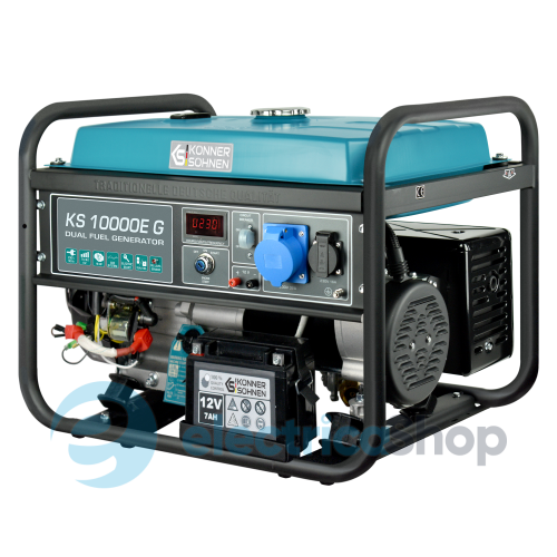 Генератор газобензиновый 8кВт/230V Könner&Söhnen KS 10000E G