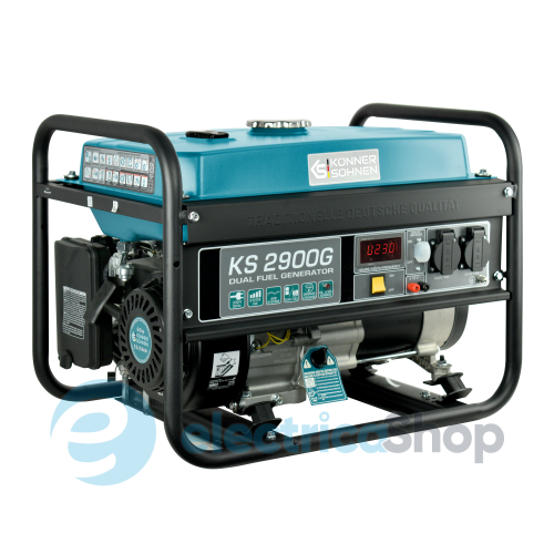 Генератор газобензиновый 2,5кВт/230V Könner&Söhnen KS 2900G