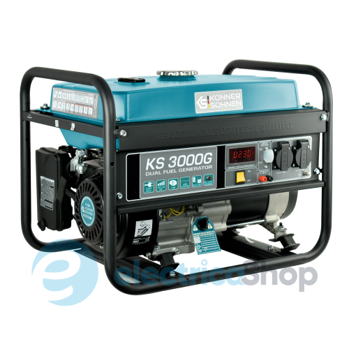 Генератор газобензиновый 3кВт/230V Könner&Söhnen KS 3000G