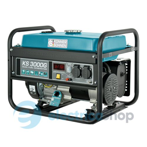 Генератор газобензиновый 3кВт/230V Könner&Söhnen KS 3000G