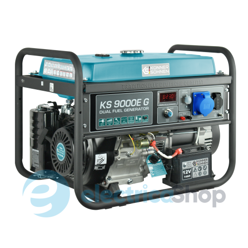 Генератор газобензиновый 6,5кВт/230V Könner&Söhnen KS 9000E G