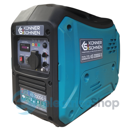 Інверторний газобензиновий генератор 2кВт/230V Könner&Söhnen KS 2000iG S