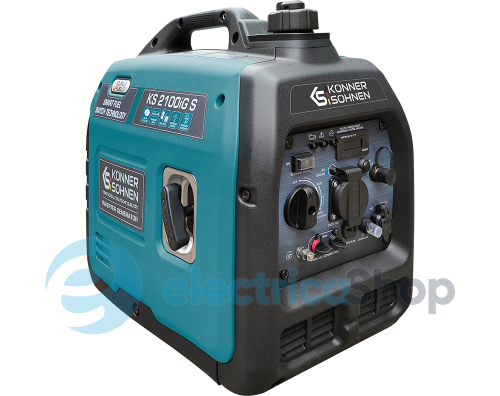 Інверторний газобензиновий генератор 2кВт/230V Könner&Söhnen KS 2100iG S