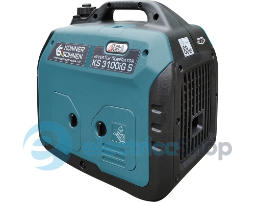 Інверторний газобензиновий генератор 3,1кВт/230V Könner&Söhnen KS 3100iG S