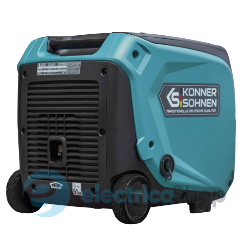 Інверторний газобензиновий генератор 4,0кВт/230V Könner&Söhnen KS 4000iEG S