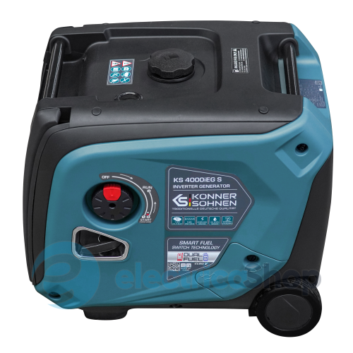 Інверторний газобензиновий генератор 4,0кВт/230V Könner&Söhnen KS 4000iEG S