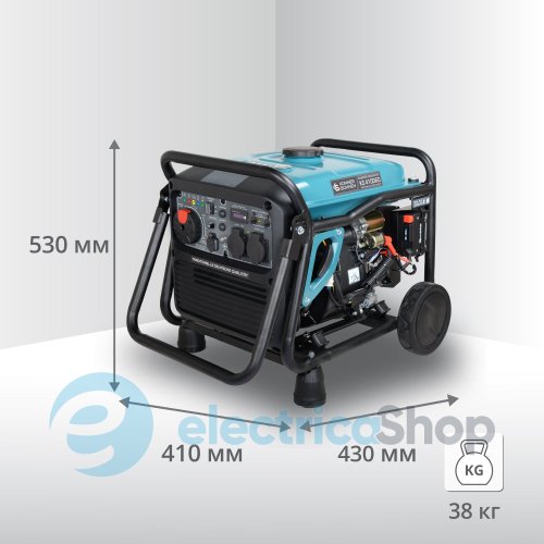 Инверторный газобензиновый генератор 4,0кВт/230V Könner&Söhnen KS 4100iEG