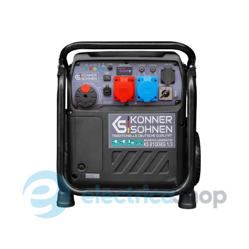 Інверторний газобензиновий генератор 8,5кВт/230V (400V) Könner&Söhnen KS 8100iEG 1/3