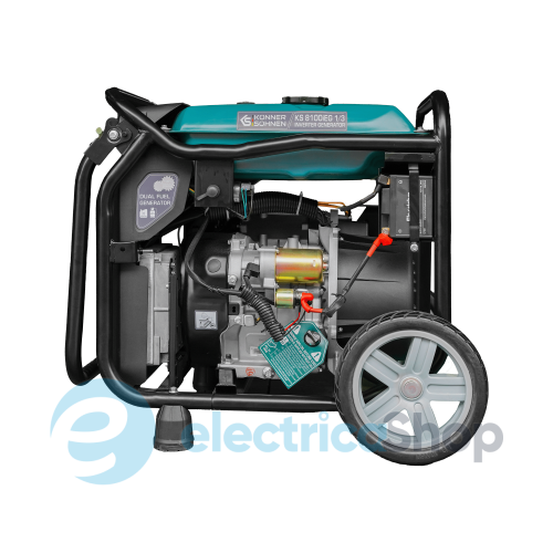 Інверторний газобензиновий генератор 8,5кВт/230V (400V) Könner&Söhnen KS 8100iEG 1/3