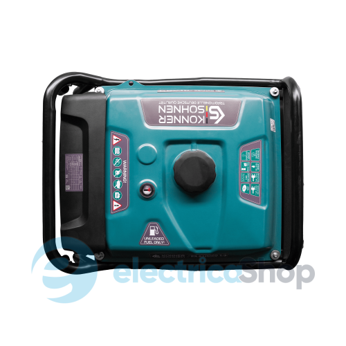 Інверторний газобензиновий генератор 8,5кВт/230V (400V) Könner&Söhnen KS 8100iEG 1/3