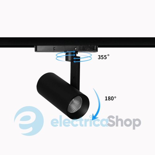 Трековий світильник AZzardo LOTTE TRACK 3LINE 25W CCT SWITCH BK AZ6088