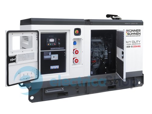 Дизельная трехфазная электростанция 30кВт./400V Könner & Söhnen KS 33-3DE-G