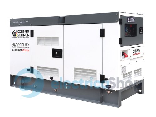 Дизельная трехфазная электростанция 30кВт./400V Könner & Söhnen KS 33-3XM