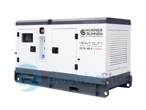 Дизельная однофазная электростанция 16кВт./230V Könner & Söhnen KS 18-1DE-G