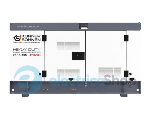 Дизельная однофазная электростанция 16кВт./230V Könner & Söhnen KS 18-1XM