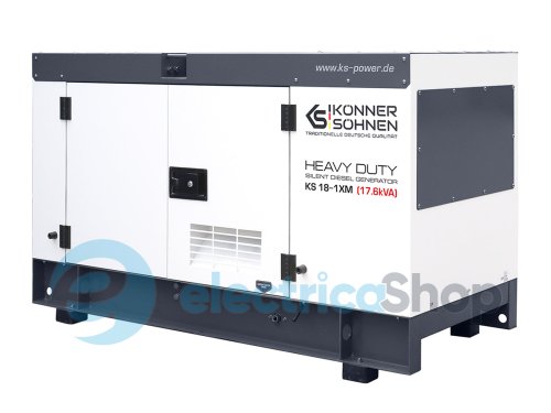 Дизельная однофазная электростанция 16кВт./230V Könner & Söhnen KS 18-1XM