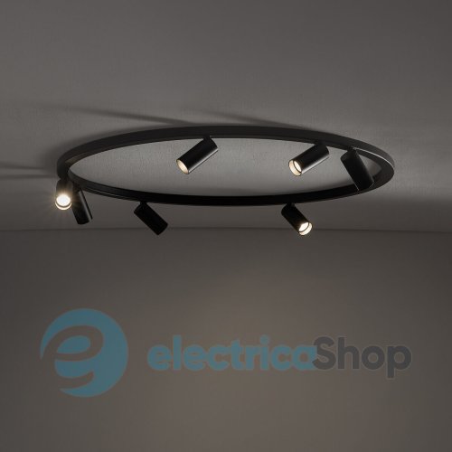 Люстра Nowodvorski Fourty Round VII GU10 R35 7x10W Black 11944