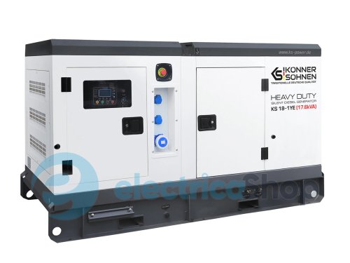 Дизельная однофазная электростанция 16кВт./230V Könner & Söhnen KS 18-1YE