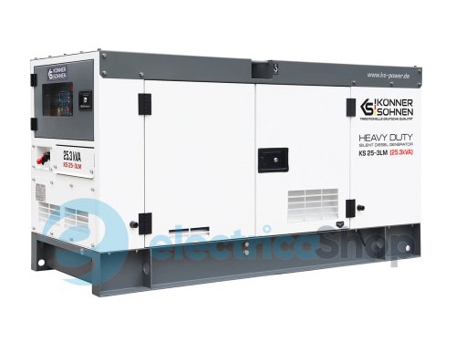 Дизельная трехфазная электростанция 23кВт./400V Könner & Söhnen KS 25-3LM