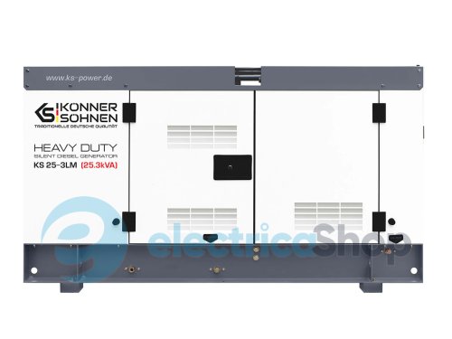 Дизельная трехфазная электростанция 23кВт./400V Könner & Söhnen KS 25-3LM