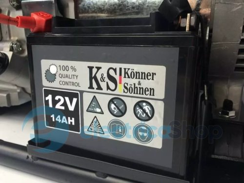 Бензиновый генератор 7,5кВт KS10000E Könner&Söhnen 1/3ф