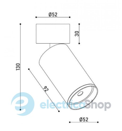 Спотовий cвітильник KLOODI KD-MIO CE WH GU10