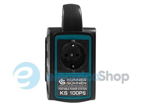 Портативна електростанція 100Вт, літій-іонна, Könner&Söhnen KS 100PS