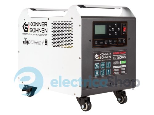 Портативная электростанция 2000Вт, LiFePO4, Könner&Söhnen KS 2000PS